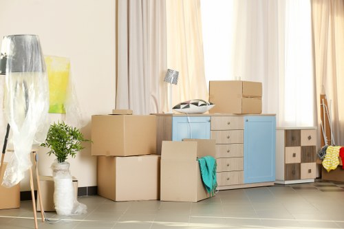 Hackney man and van service in action with items being loaded