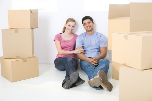 Local movers planning a house removal in Hackney