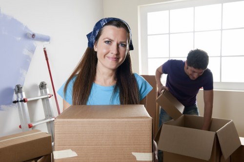 Office relocation team planning a business move in Hackney