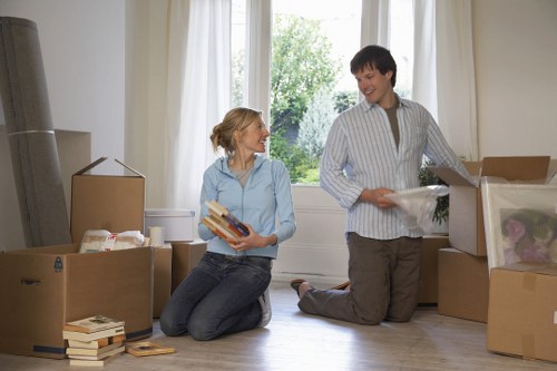 Safe van moving operations with a focus on staff and property protection