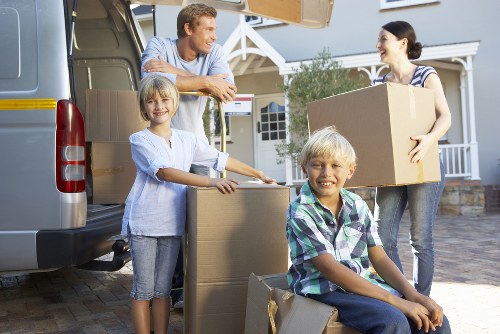 Packing and loading assistance for a Hackney man and van booking