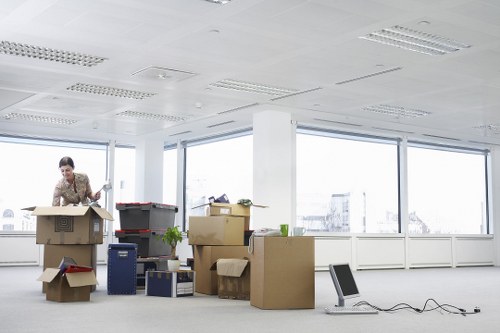 Staircase move in a Hackney flat with careful handling