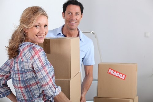 Local removals crew handling a flat move in Hackney