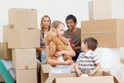 Office relocation support in Hackney with careful loading